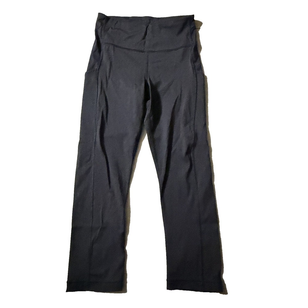 Athleta Women's Size Small Ultimate Stash Pocket Capri‎ Black